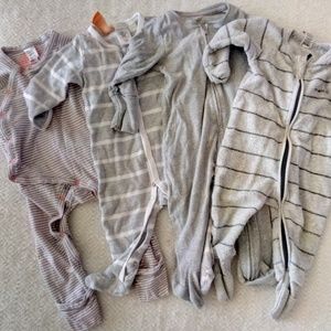 Bunch of baby onesies